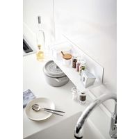 tower（タワー） マグネットキッチン棚 ワイドホワイト 1個 山崎実業 キッチン収納