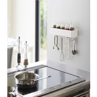 tower（タワー） マグネットストレージラック ホワイト 1個 山崎実業 キッチン収納