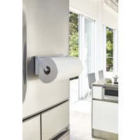 tower（タワー） 片手でカットマグネットキッチンペーパーホルダー ホワイト 1個 山崎実業 キッチン収納