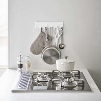 tower（タワー） マグネットキッチンツールフック ホワイト 1個 山崎実業 キッチン収納