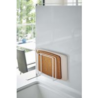 tower（タワー） マグネットまな板スタンド ホワイト 1個 山崎実業 キッチン収納