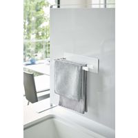 tower（タワー） マグネット布巾ハンガー スリム ホワイト 1個 山崎実業 キッチン収納