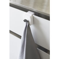 tower（タワー） シンク扉タオルホルダー ホワイト 1個 山崎実業 キッチン収納