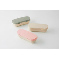 楽ランチボックス 1段 お弁当箱 抗菌 清潔 シンプル グリーン 1個 マーナ