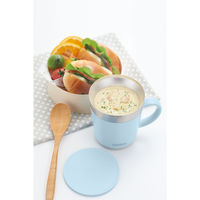 サーモス（THERMOS） 保温マグカップ 350ml ライトブルー JDC-351 LB 1個