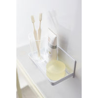 tower（タワー） マグネットバスルームラック 浴室壁面収納 ホワイト 山崎実業