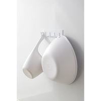 tower（タワー） マグネットバスルームフック 浴室壁面収納 ホワイト 山崎実業