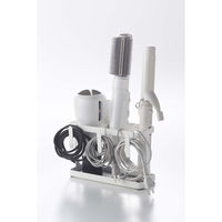 tower（タワー） ドライヤー＆ヘアーアイロンスタンド ホワイト 1個 山崎実業