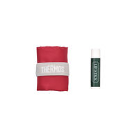 サーモス（THERMOS） ポケットバッグ ランチバッグ エコバッグ たためる レッド REX-010 R 1個