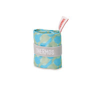 サーモス（THERMOS） ポケットバッグ エコバッグ 大容量 肩かけ たためる かわいい ライトブルー REX-018 LB 1個