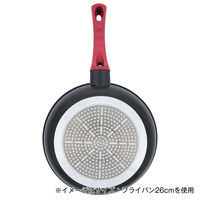 フライパン IH対応・ガス火対応 20cm 温度がわかる デリシャスサインシリーズ ベストコ