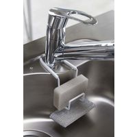 tower（タワー） 蛇口にかけるスポンジホルダー ダブル ホワイト 1個 山崎実業