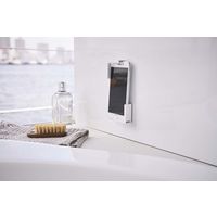 tower（タワー） マグネットバスルームタブレットホルダー ホワイト 1個 山崎実業