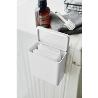 tower（タワー） マグネット洗濯洗剤ボールストッカー ホワイト 1個 山崎実業