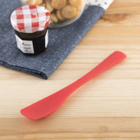 スミまですくえるシリコーンスプーン シリコン ジャム 朝食 KAI 貝印