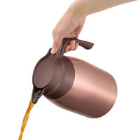 サーモス（THERMOS） 卓上ポット ステンレスポット 1500ml ブロンズ TTB-1500 BZ 1個 【送料無料】