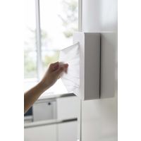 tower（タワー） マグネットコンパクトティッシュケース ホワイト 1個 山崎実業