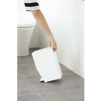 tower（タワー） ペダル式トイレポット ホワイト 1個 山崎実業