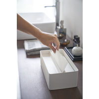 tower（タワー） 蓋付きペーパータオルケース ホワイト 1個 山崎実業