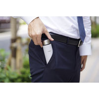 HARIO（ハリオ） 水筒 ステンレスマグボトル ミニマグボトル スティックボトル 140ml グレー SSB-140-GR 1個