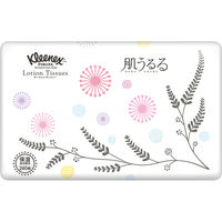 ティッシュペーパー　保湿　240組　クリネックスローションティシュー肌うるる　ソフトパック　しっとりなめらか　1セット（3パック）