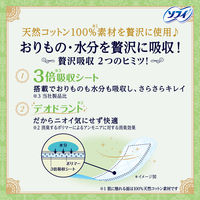 パンティライナー 無香料 羽なし14cm ソフィ Kiyora（キヨラ）贅沢吸収天然コットン 1セット（52枚入×3個） ユニ・チャーム