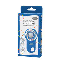 ラドンナ TOFFY HAPPY COLLECTION 薄型ひんやりフックファン HFN2-FBL 1個