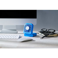 ラドンナ TOFFY HAPPY COLLECTION 折りたたみひんやりファン HFN6-FBL 1個