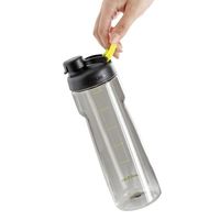 LIV PLUS ウォーターボトル 水筒  軽量 730ml ブラック ABF724BLK 1個