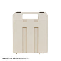 不動技研 カセットボンベ 収納ケース 3本収納 コンロ 鍋 防災 アイボリー Fー2662 1個