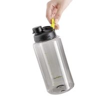 LIV PLUS ウォーターボトル 水筒  軽量 1L 大容量 ブラック ABF615BLK 1個