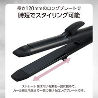 ヘアアイロン 2WAY < ストレート & カール > コテ 32mm ロングプレート ブラック TW363A-K テスコム 1個（直送品）