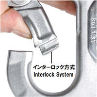 浅野金属工業 スナップフック/サイズ・規格/3SH AK18317 1個（直送品）