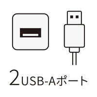 アーテック ＵＳＢポート付コンセントタップ 77639 1個