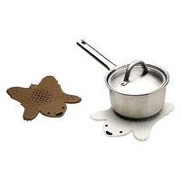 アントレックス 鍋敷き OTOTO トリベット グリズリー ホワイト 421012 1個（直送品）