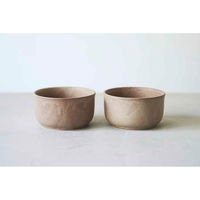 アイトー おひつ フタ付き 一膳用 12cm 陶器 美濃焼 ブラウン 449336 1個（直送品）