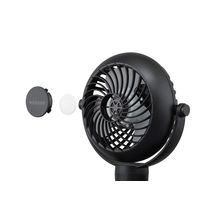 アイリスオーヤマ ポータブルファン ベルト式 PF-B2501-B 1個