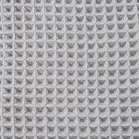 林 ワッフルバスマット　グレー（灰） 1セット（5枚）