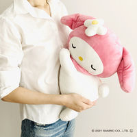 MORIPiLO サンリオキャラクターズ 抱き枕 (マイメロディ すやすや添い寝枕) ギフト まくら  約24×40cm ピンク プレゼント 可愛い