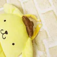 MORIPiLO サンリオキャラクターズ ポムポムプリン 壁掛けティッシュケース 約20×43cm グッズ 可愛い やわらか 吊り下げ ギフト プレゼント