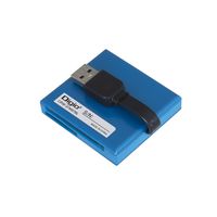 ナカバヤシ USB3.2Gen1 マルチカードリーダー・ライター ブルー CRW-37M87BL 1個