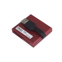 ナカバヤシ USB3.2Gen1 マルチカードリーダー・ライター レッド CRW-37M87R 1個