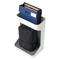 【設置込】オカムラ ライブス　ワゴン マルチワゴン ハイタイプ ダークグレー DD32AB ZH15 1台（直送品）