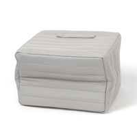 キルティング収納BOX(S) グレー LAKOLE/ラコレ