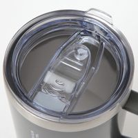 保冷・保温 フタ&ハンドル付きタンブラー チャコール LAKOLE/ラコレ