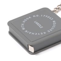 メジャーキーホルダー ダークグレー LAKOLE/ラコレ