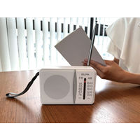 【ラジオ】朝日電器 ELPA 電池長持ちコンパクトラジオ 防災 ER-C58 1個