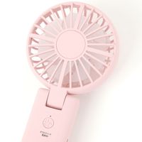 (studio CLIPオリジナル) ダブルブレードハンディファン ピンク studio CLIP
