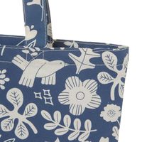 プリントレッスントートバッグ ネイビー studio CLIP