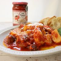 デラノンナ パスタソース トマト＆ガーリック 2～3人前 1個 nakato